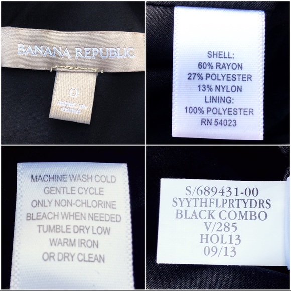 Banana Republic striped v-neck fit & flare dress 0 - Picture 3 of 8